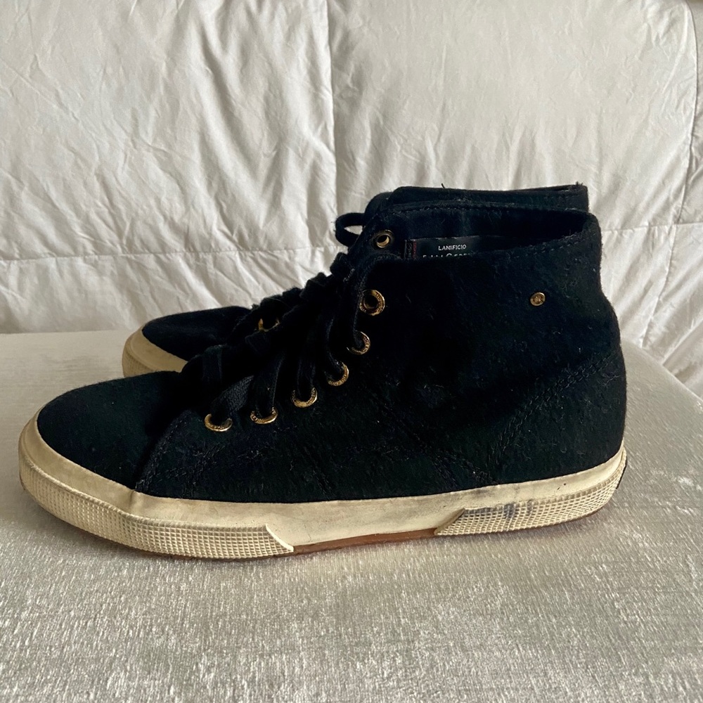 Superga x The Row cashmere sneakers
